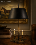 French Bouillotte Style Brass Table Lamp