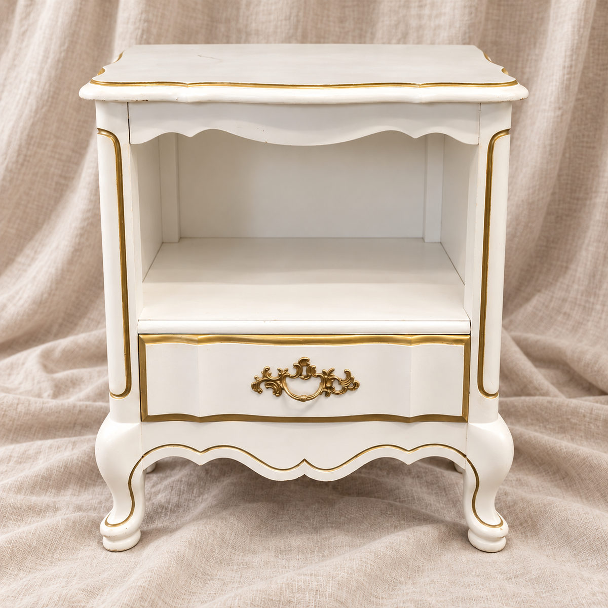 Vintage French Provincial Nightstand