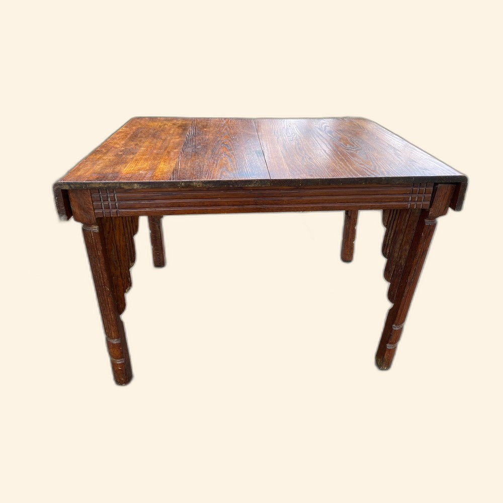 Antique Jacobean Revival Dining Table
