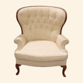 Vintage French Provincial Wingback Chair