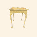 Vintage Rococo Accent Table