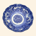 Antique Japanese Blue and White Porcelain Bowl