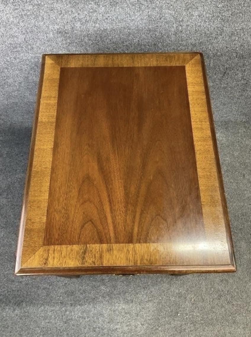 Vintage Hickory Mahogany Side Table – James River Collection