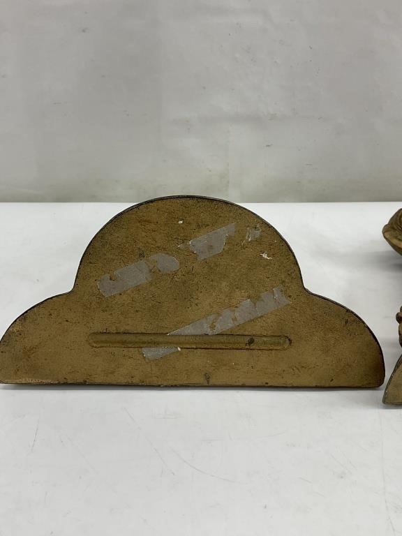 Victorian Giltwood Wall Bracket Shelves, Antique Acanthus Corbels, Pair