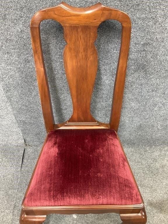 Vintage Henkle Harris Dining Set w/ Table, 8 Chairs, Sideboard and 3 Leaves
