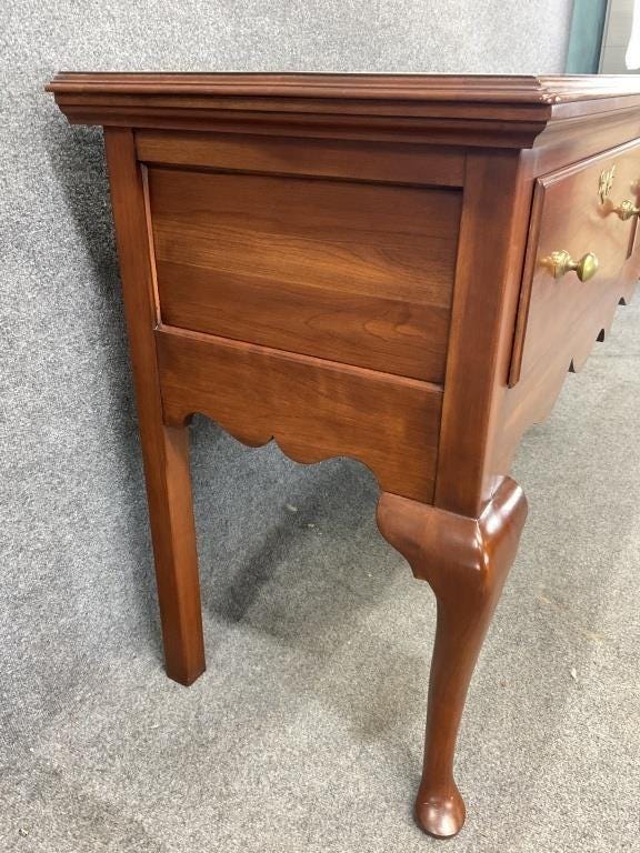 Henkel Harris Sideboard | Queen Anne Legs, Scalloped Apron Console Table