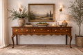 Henkel Harris Sideboard | Queen Anne Legs, Scalloped Apron Console Table