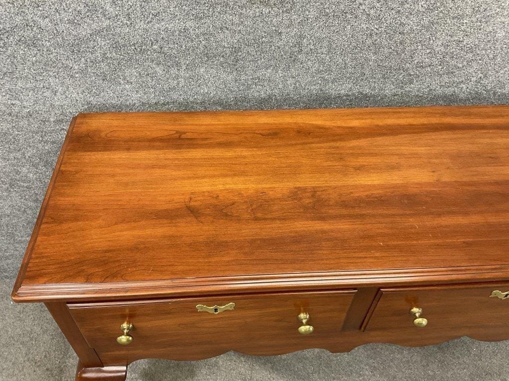 Vintage Henkle Harris Dining Set w/ Table, 8 Chairs, Sideboard and 3 Leaves