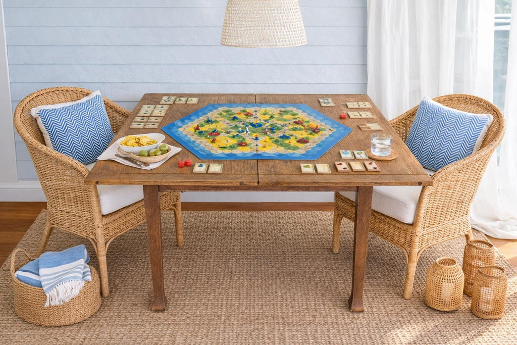 Antique Arts & Crafts Oak Rotating Game Table, Circa 1900–1910 | Mission Style Console, Early American Oak