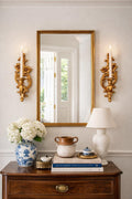 Vintage Syroco Gold Wall Sconces Pair – Hollywood Regency Rococo Candle Holders – Ornate Mid Century Wall Decor