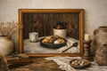 Signed A.W. Klein Still Life Oil Painting, Farmhouse Kitchen Art, Framed