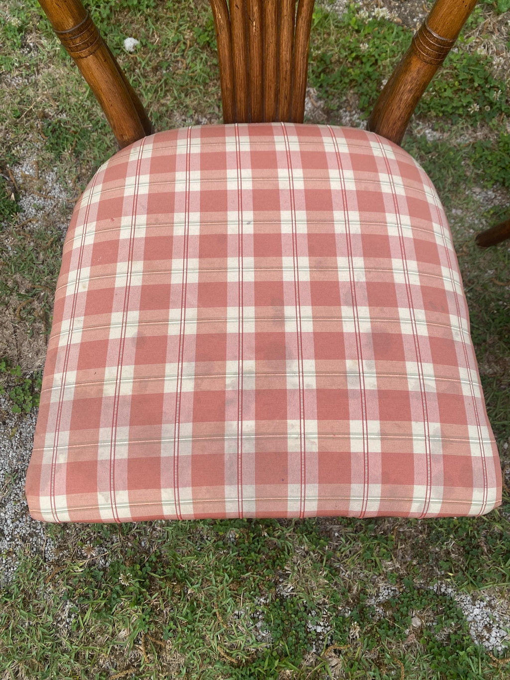 Set of 6 Vintage Rattan Wheatback Dining Chairs - Mid Century Coastal Bamboo Dining Set - Palm Beach Regency Boho Kitchen Chairs