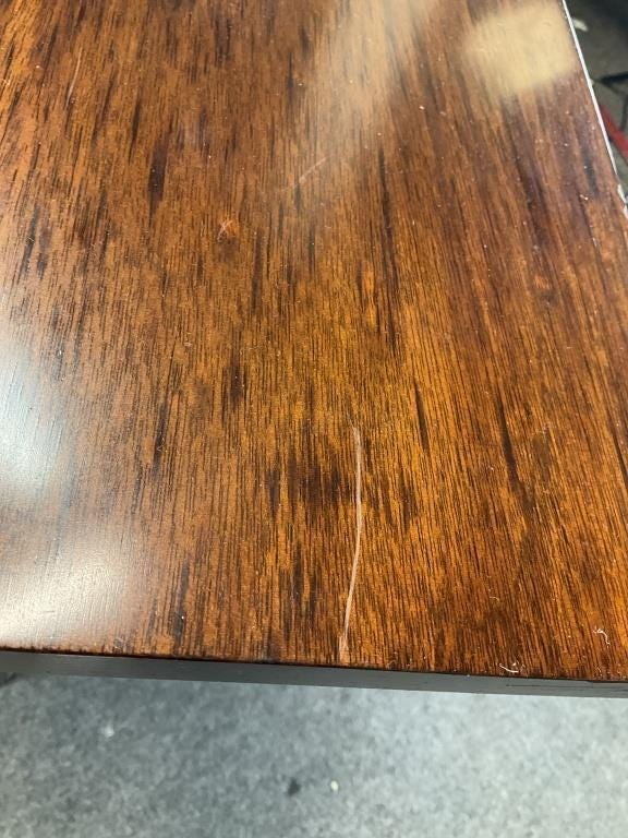 Antique Mahogany Drop Leaf Dining Table | 72" Expandable Dining Table, c. 1930