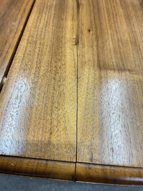 Mid-Century Walnut Pedestal Dining Table | Extendable Oval 78" Extension Table