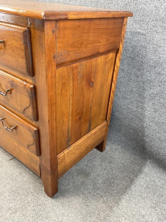 Michel Ferrand French Chest of Drawers, French Country Dresser, Solid Wood European Farmhouse Chest, Vintage Style Bedroom Furniture