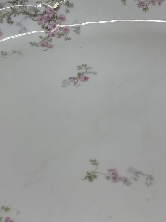 Antique Theodore Haviland Limoges France Schleiger 144 China | Pink Roses Floral Dinnerware | Plates Bowls Cups Saucers Serving Pieces
