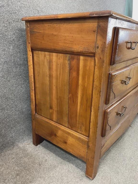Michel Ferrand French Chest of Drawers, French Country Dresser, Solid Wood European Farmhouse Chest, Vintage Style Bedroom Furniture